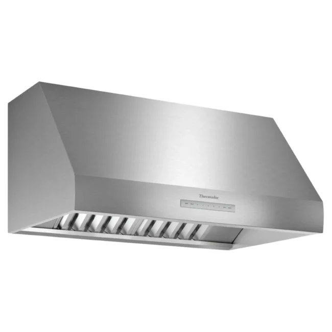 Thermador Professional wall-mounted range hood - 36 inch, LED, baffle filter, stainless steel - PH36HWS