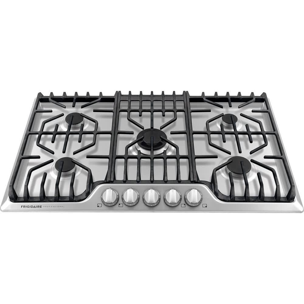 Plaque de cuisson au gaz Frigidaire Professional, 36 pouces, inox – FPGC3677RS