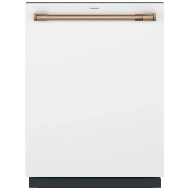 GE Café built-in dishwasher - 24 inch, 16 place settings, Matt white - CDT888P4VW2