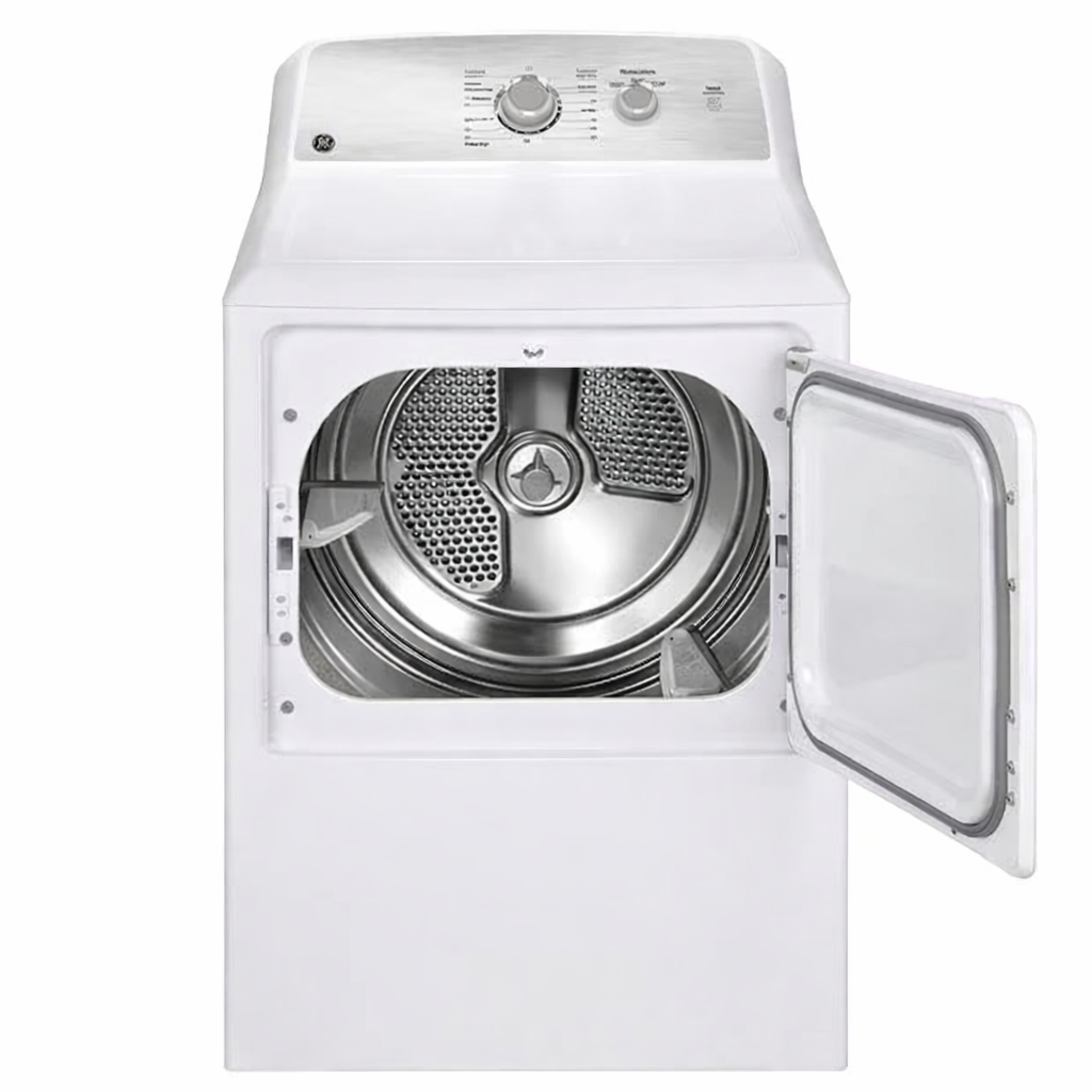 Sécheuse électrique à chargement frontal GE 6.2 pi³ , blanche – GTX33EBMRWS - Image 2
