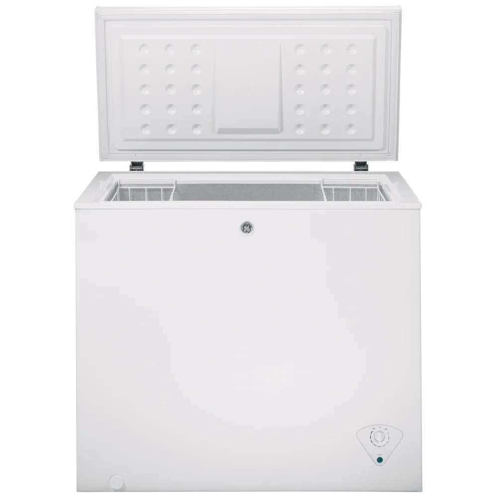 Congélateur coffre horizontal GE – 32 pouces, 7,0 pi³, blanc – FCM7STBWW – Image 2