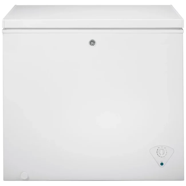 Congélateur coffre horizontal GE – 32 pouces, 7,0 pi³, blanc – FCM7STBWW