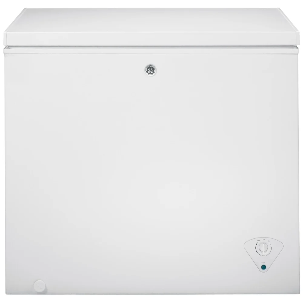 Congélateur coffre horizontal GE – 32 pouces, 7,0 pi³, blanc – FCM7STBWW