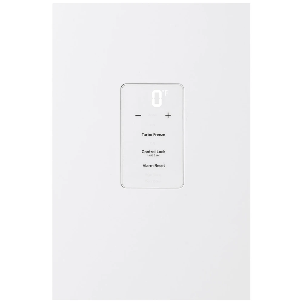 Congélateur vertical GE – 28 pouces, 14,1 pi³, blanc – FUF14SMRFWW - Image 5