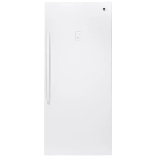 Congélateur vertical GE – 33 pouces, 21,3 pi³, blanc – FUF21DLRWW