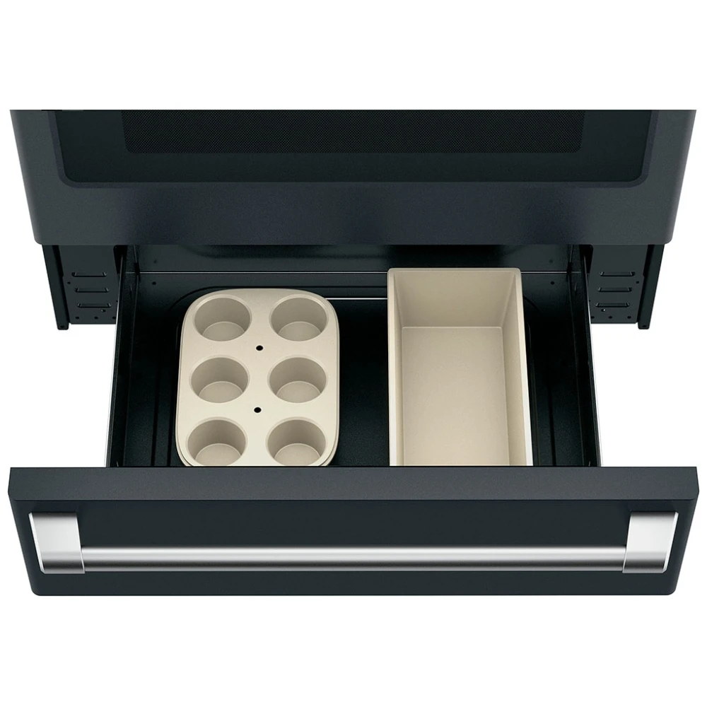 Cuisinière à gaz GE Café – 30 pouces, 5,6 pi³, noir – CCGS700P3MD1 – Image 6