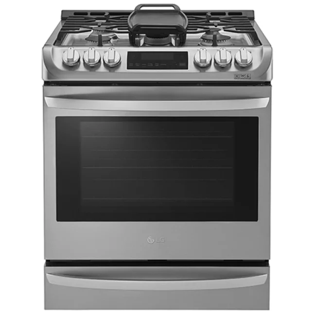 Cuisinière à gaz LG – 30 pouces, 6,3 pi³, inox – LSG5513ST