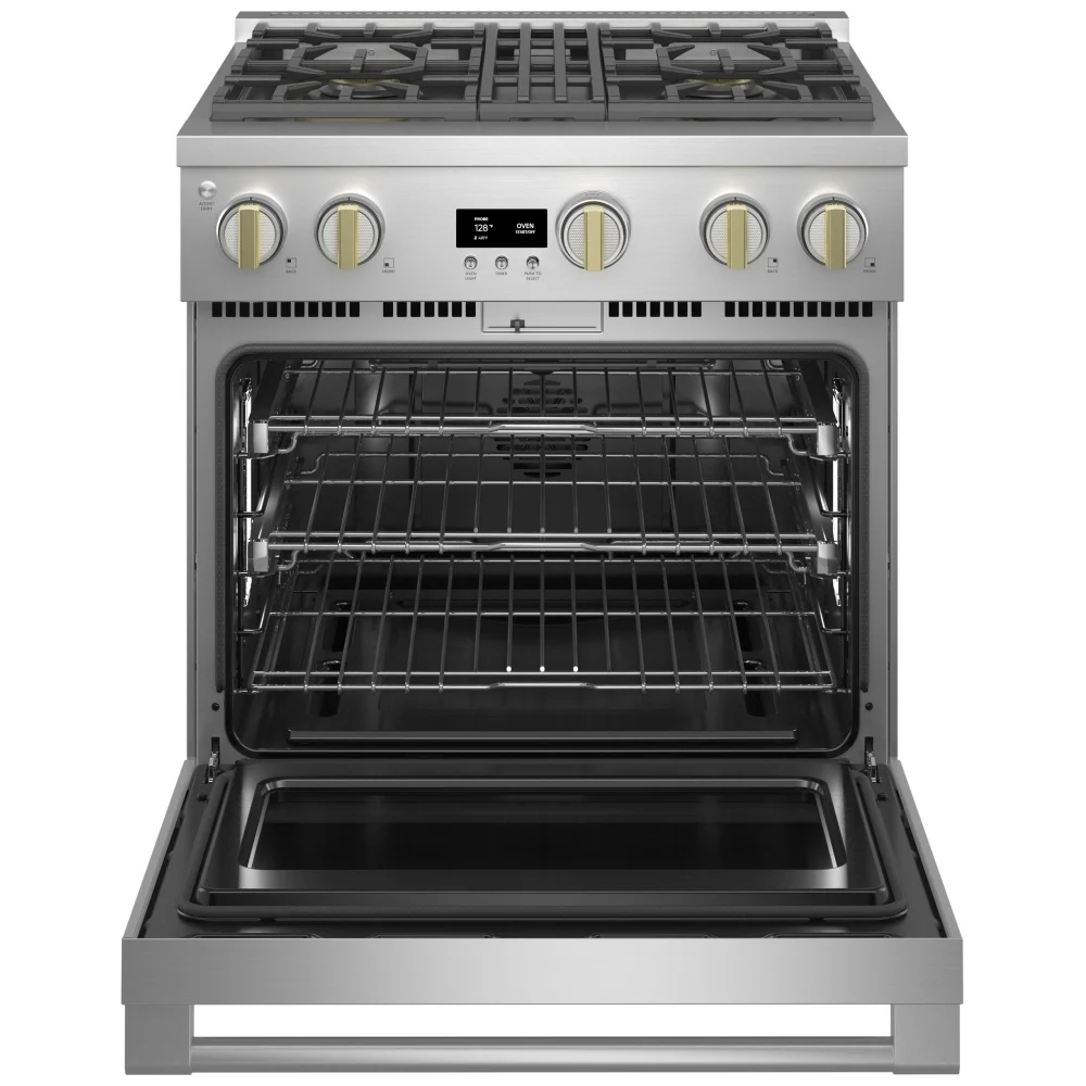 Cuisinière à gaz Monogram – 30 pouces, 5,7 pi³, inox – ZGP304NTSS – Image 2