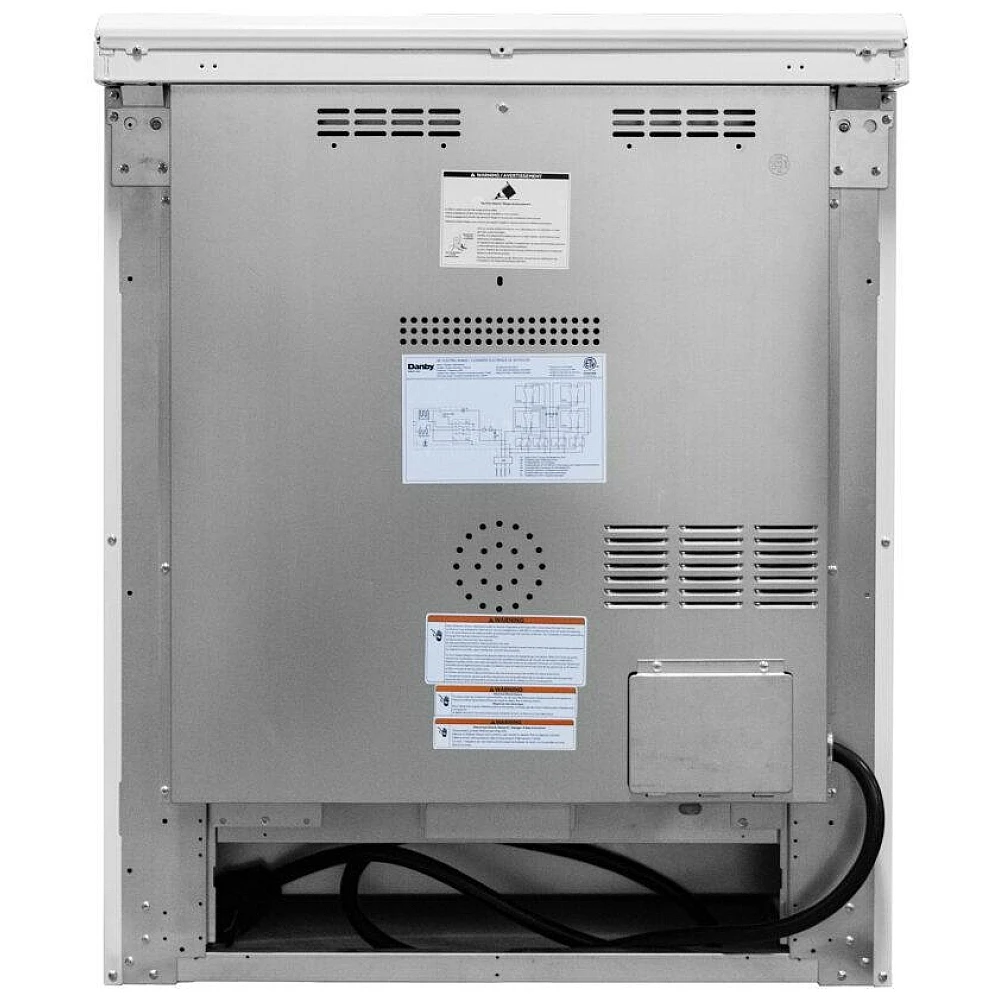 Cuisinière électrique Danby – 30 pouces, encastrable , blanc – DRRM300WC – Image 7