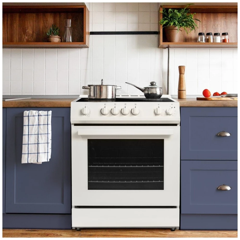 Cuisinière électrique Danby – 30 pouces, encastrable , blanc – DRRM300WC – Image 6