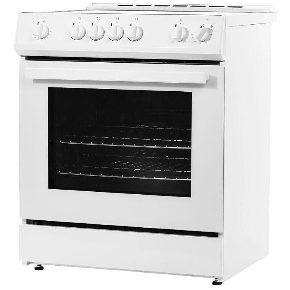 Cuisinière électrique Danby – 30 pouces, encastrable , blanc – DRRM300WC – Image 4