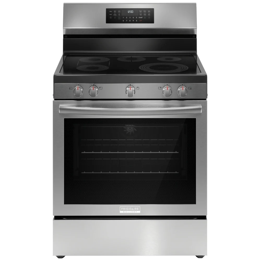 Cuisinière électrique Frigidaire Gallery – 30 pouces, 5,3 pi³, inox – GCRE306CBF