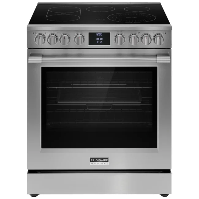 Cuisinière électrique Frigidaire Professional – 30 pouces, 6,2 pi³, convection, inox – PCFE308CAF