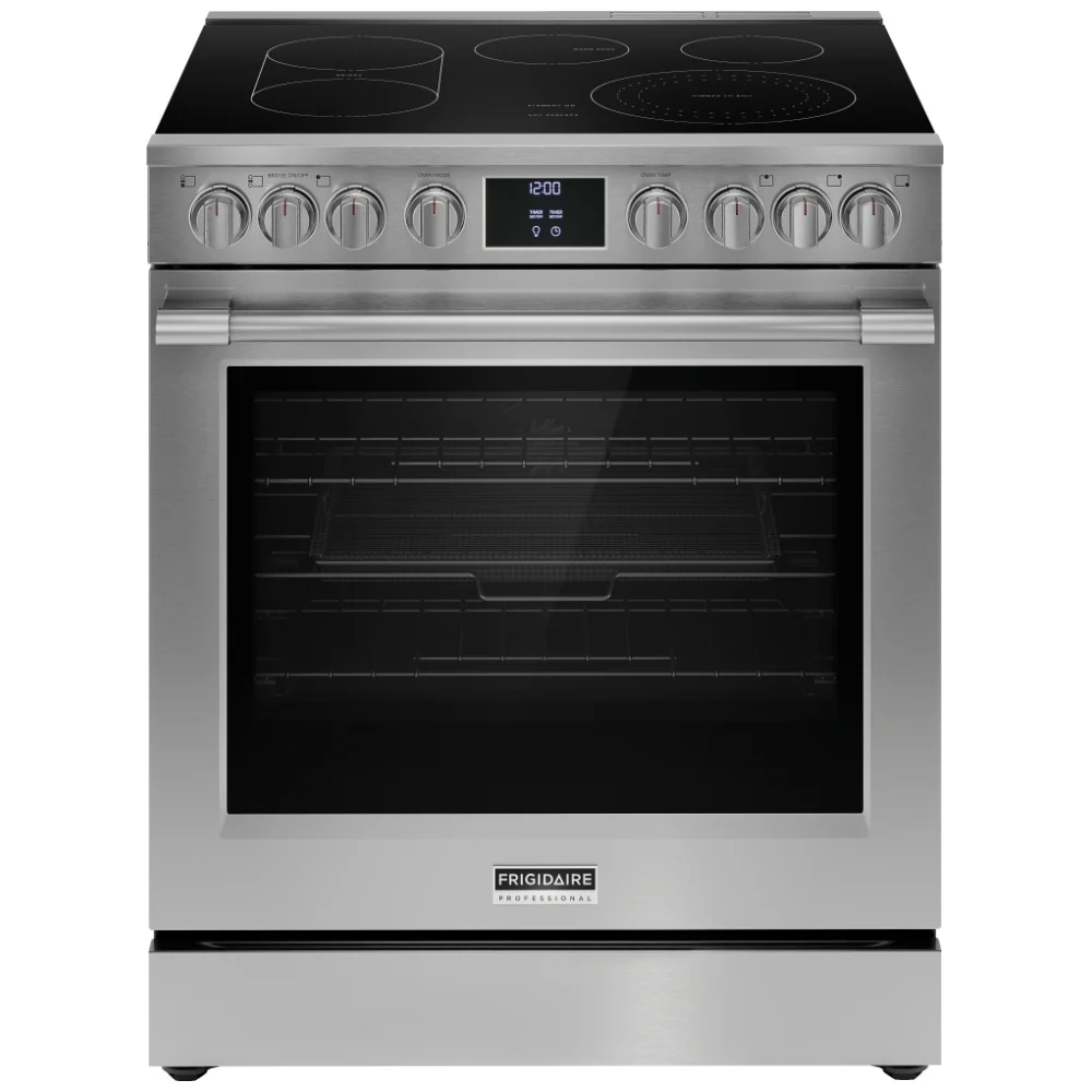 Cuisinière électrique Frigidaire Professional – 30 pouces, 6,2 pi³, convection, inox – PCFE308CAF