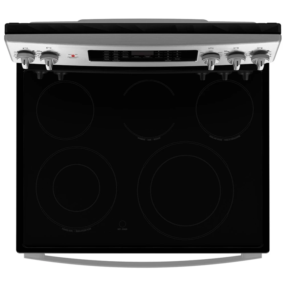 Cuisinière électrique GE – 30 pouces, 5 pi³, inox – JCB840STSS – Image 4