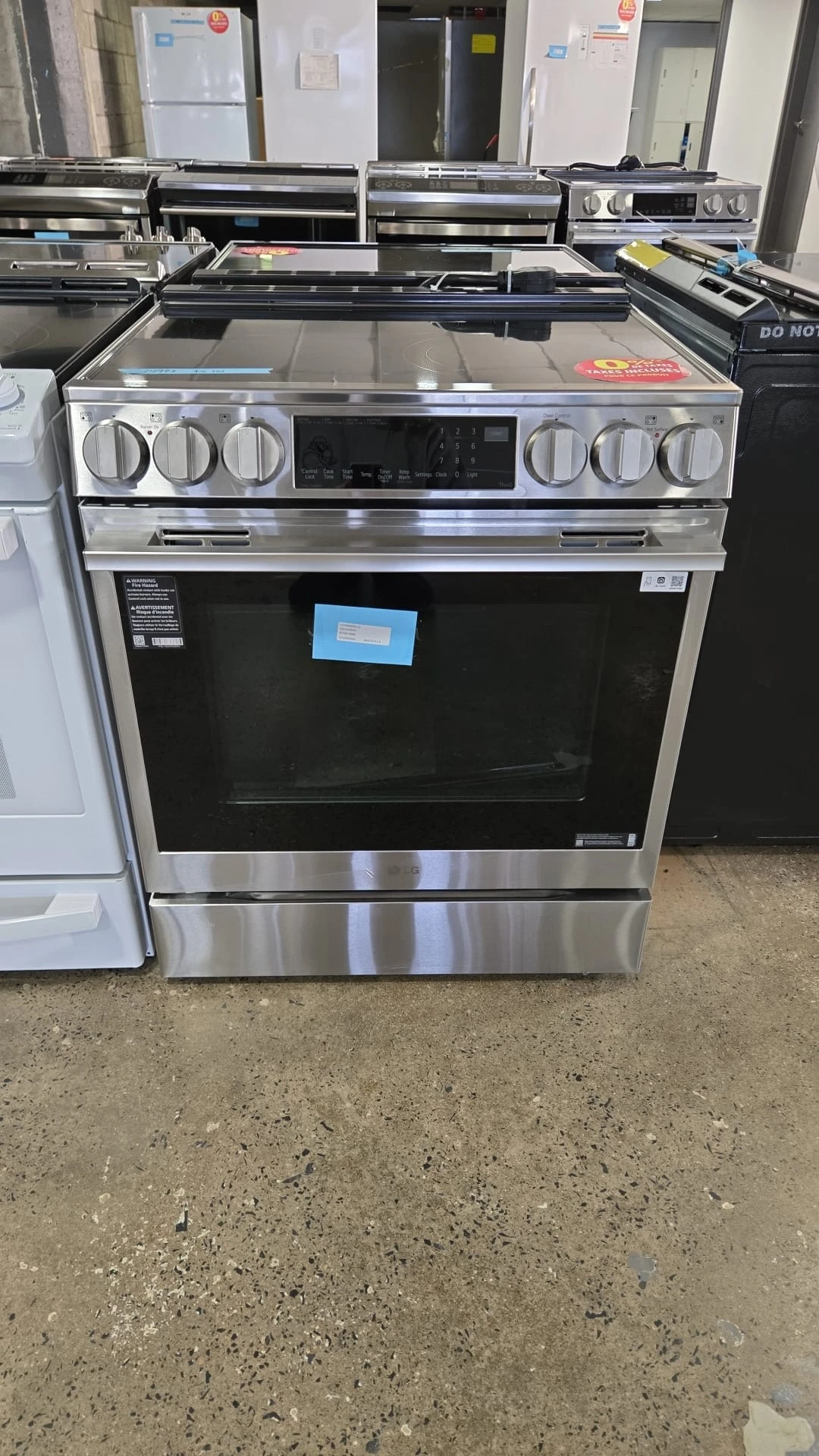 Cuisinière électrique LG – 30 pouces, 6,3 pi³, acier inoxydable – LSEL6335XE – Image 6