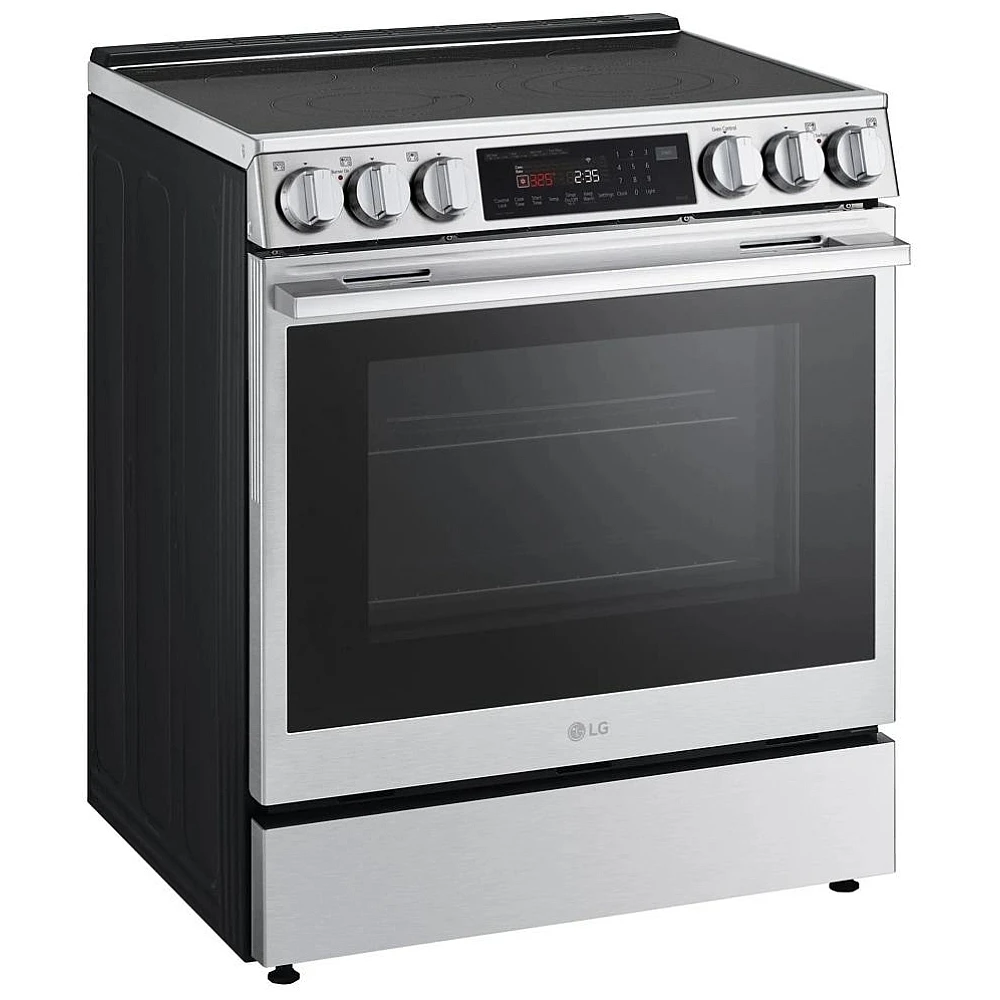 Cuisinière électrique LG – 30 pouces, 6,3 pi³, acier inoxydable – LSEL6335XE – Image 5