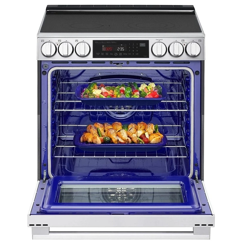 Cuisinière électrique LG – 30 pouces, 6,3 pi³, acier inoxydable – LSEL6335XE – Image 3