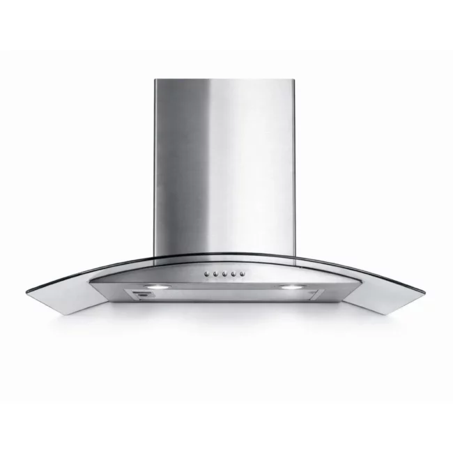 LUX wall-mounted hood - 30 inch, 870 CFM, halogen lighting, Stainless - SFW30M