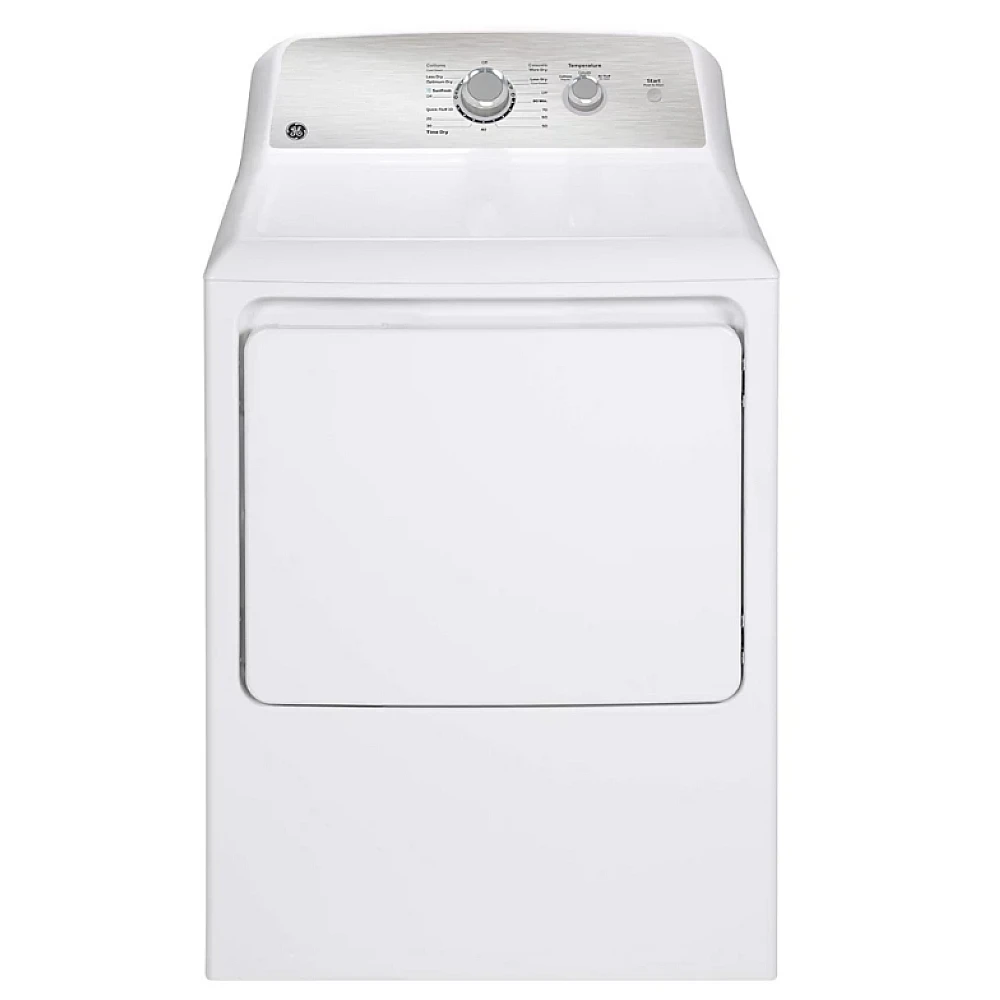 Ensemble laveuse et sécheuse GE – 27 pouces, laveuse 4,9 pi³ & sécheuse électrique 6,2 pi³, blanc – GTW451BMRWS & GTX33EBMRWS - Image 4