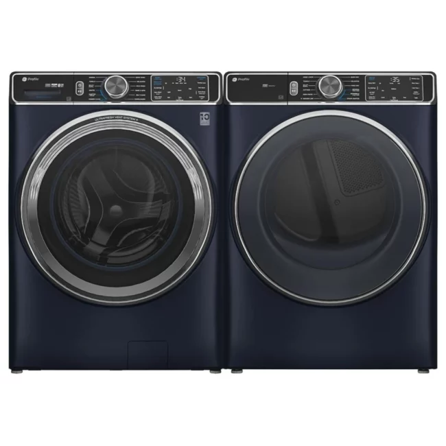 GE Profile washer and dryer set - blue - PFW870SPV0RS & PFD87ESMV0RS