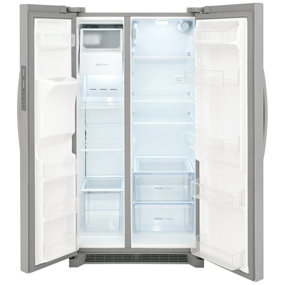 Réfrigérateur côte-à-côte Frigidaire, 36 pouces avec eau et glace, inox – FRSS2623AS - Image 2