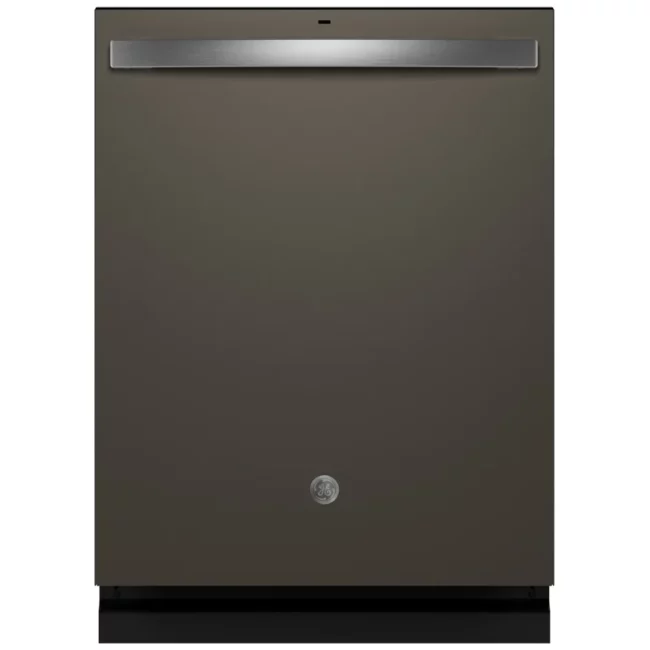 GE built-in dishwasher - 24 inch, 47 dB, 16 place settings, slate - GDT650SMVES