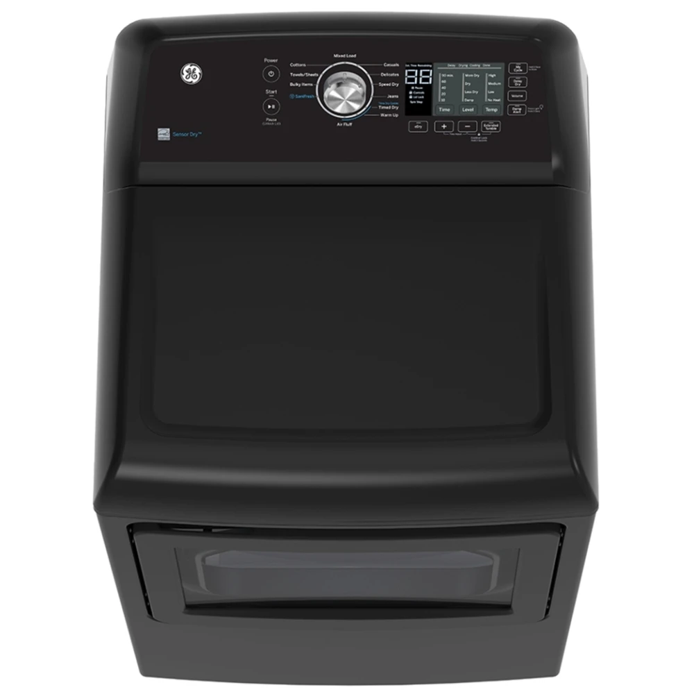 Ensemble laveuse & sécheuse GE – 27 pouces, 5.3 pi³ / 7.4 pi³, blanc – GTW681BMRDG & GTD65EBMRDG - Image 2