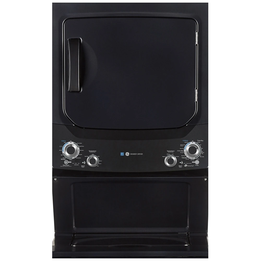 Centre de buanderie GE – 27 pouces, laveuse 4.5 pi³, sécheuse électrique 5.9 pi³, gris diamant – GUD37EEMNDG – Image 4