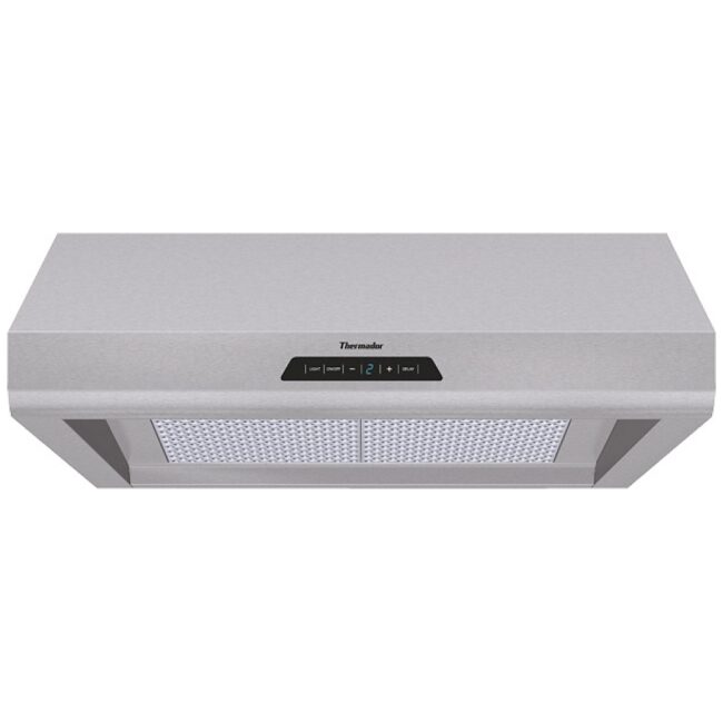 Thermador Masterpiece wall-mounted range hood - 30 inch, canopy, stainless steel - HMWN30FS