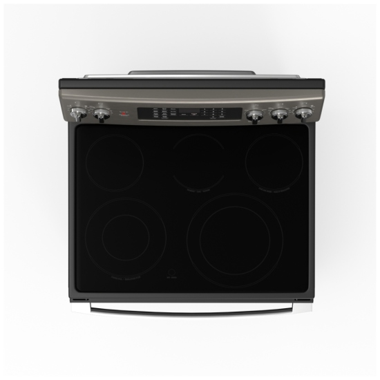 Cuisinière électrique GE 30 pouces 5 pi³ ardoise – JCB840ETES – Image 3