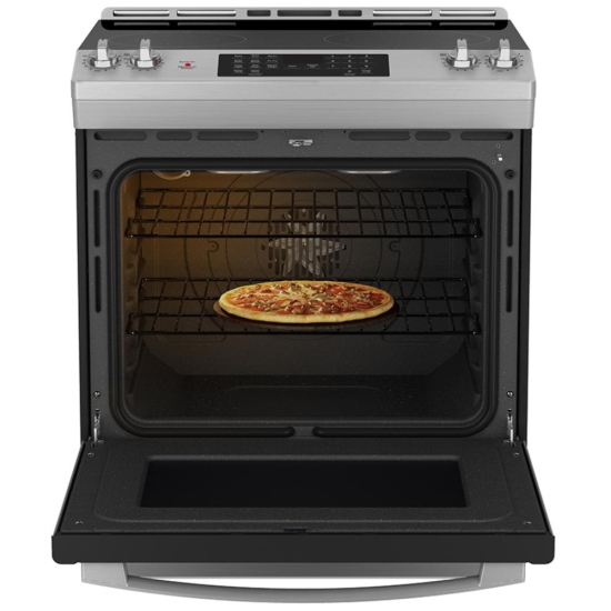 Cuisinière électrique GE, 30 pouces, convection, acier inoxydable – JCS830SVSS – Image 3