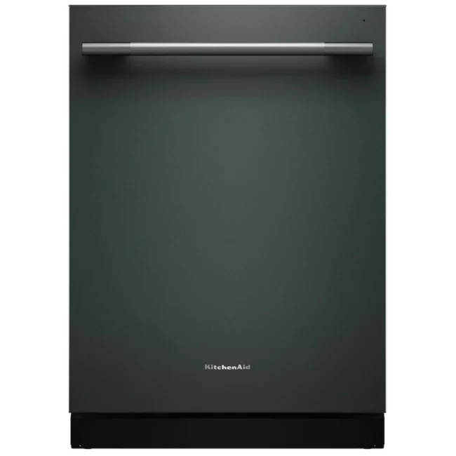 Lave-vaisselle encastré KitchenAid – 24 pouces, 41 dB, 15 couverts, 3 paniers, Genévrier – KDTS324SJP