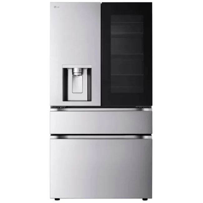 LG 36-inch French door bottom freezer with water and ice, stainless steel - LF29S8365S