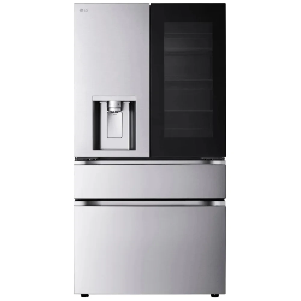 LG 36-inch French door bottom freezer with water and ice, stainless steel - LF29S8365S