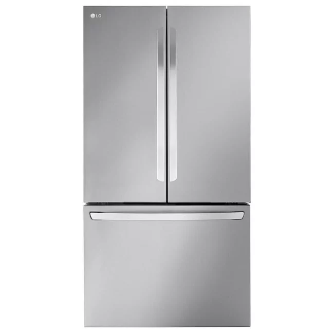 LG 36" French door refrigerator with water and ice, stainless steel - LRFLS3206S