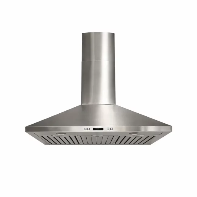 LUX wall-mounted hood - 30 inch, 870 PCM, 3 speeds, LCD, stainless steel - KW30LCD