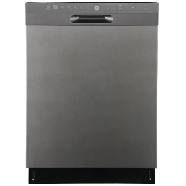 GE dishwasher, 24 inch, slate - GBF655SMPES