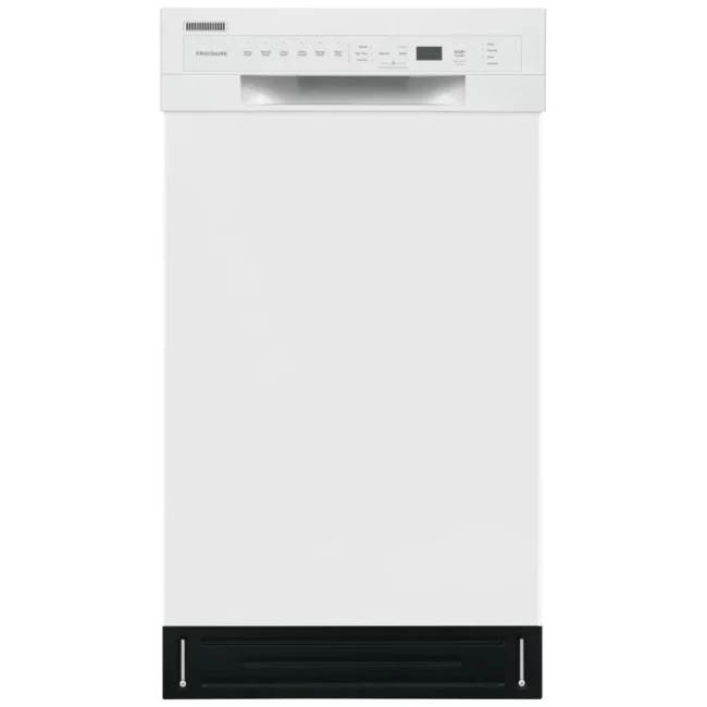 Frigidaire Built-In Dishwasher - 18 inch, 52 dB, White - FFBD1831UW