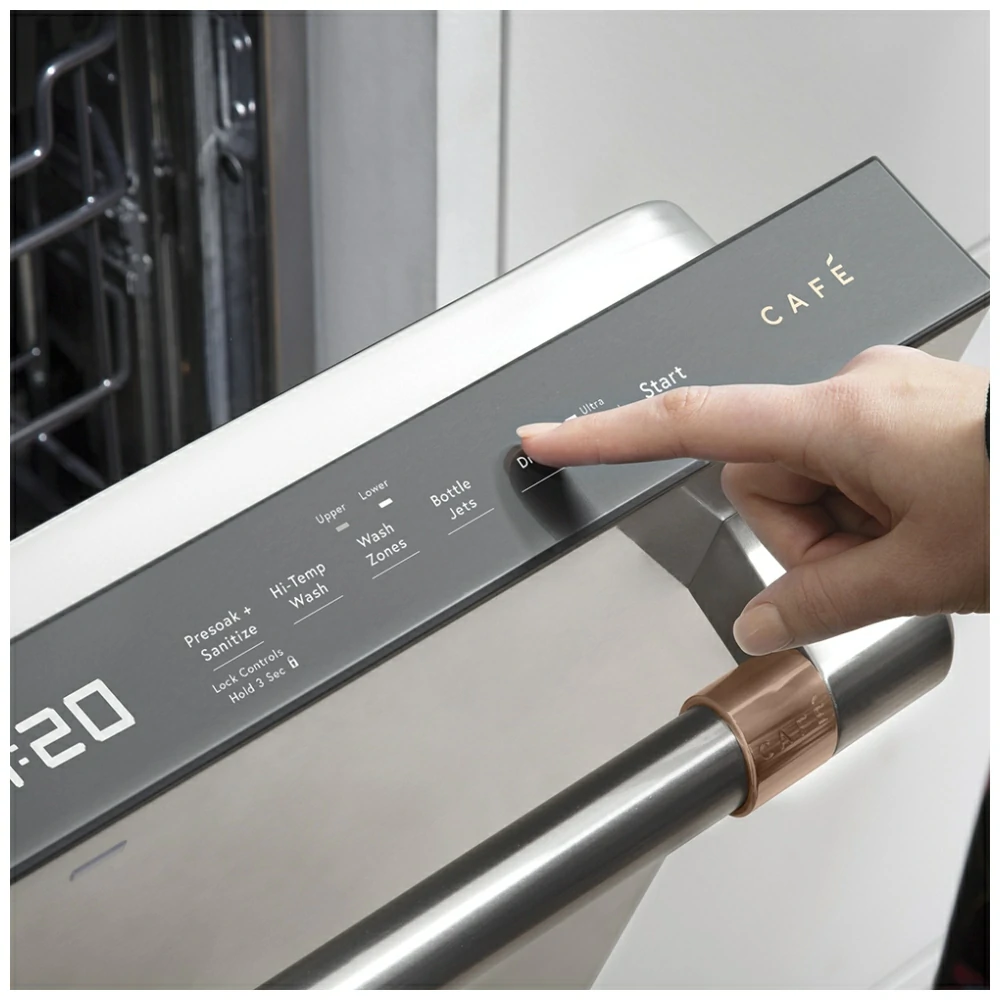 Lave-vaisselle encastrable GE Café – 24 pouces, 45 dB, inox – CDT845P2NS1 - Image 5