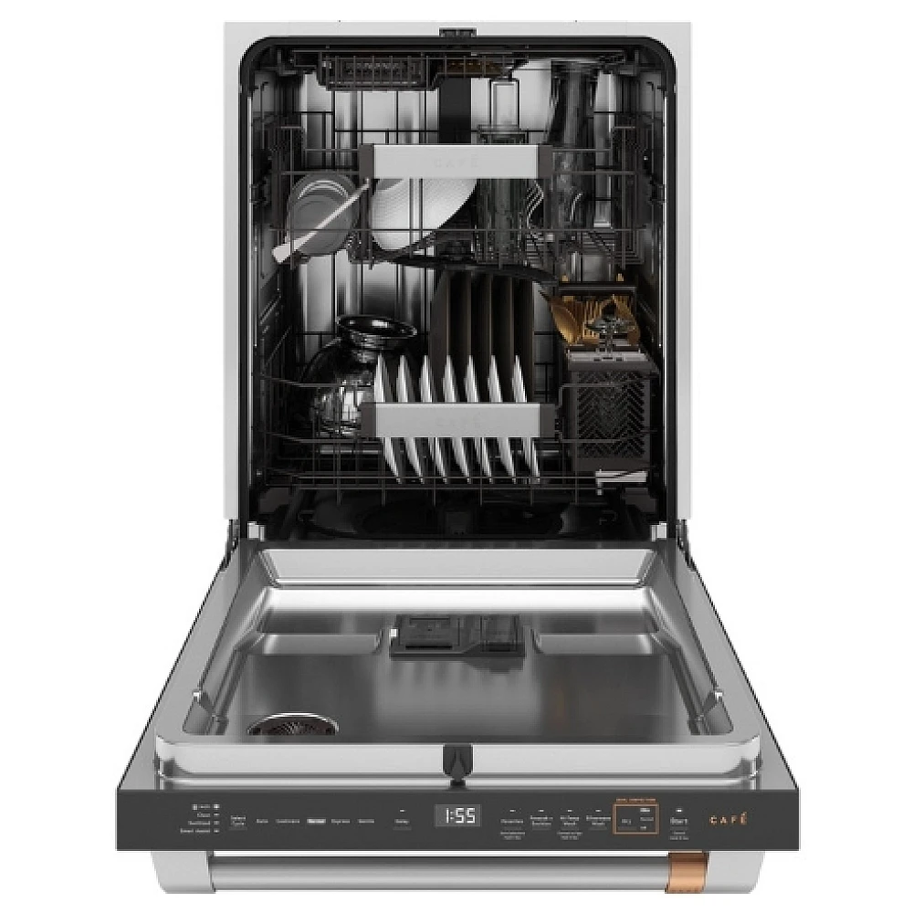 Lave-vaisselle entièrement intégré GE Café – 24 pouces, 39 dB, noir mat – CDT888P3VD1 – Image 3