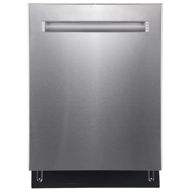 GE Built-in dishwasher - 24 inch, 48 dB, stainless steel - GBP655SSPSS
