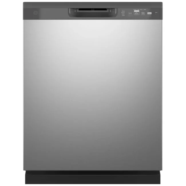 GE Built-in dishwasher - 24 inch, 59 dB, stainless steel - GDF510PSRSS