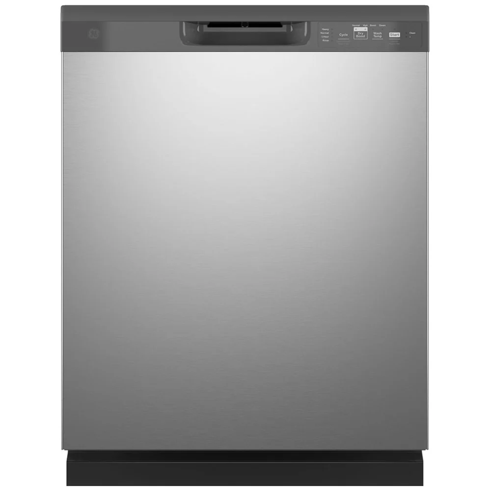 GE Built-in dishwasher - 24 inch, 59 dB, stainless steel - GDF510PSRSS