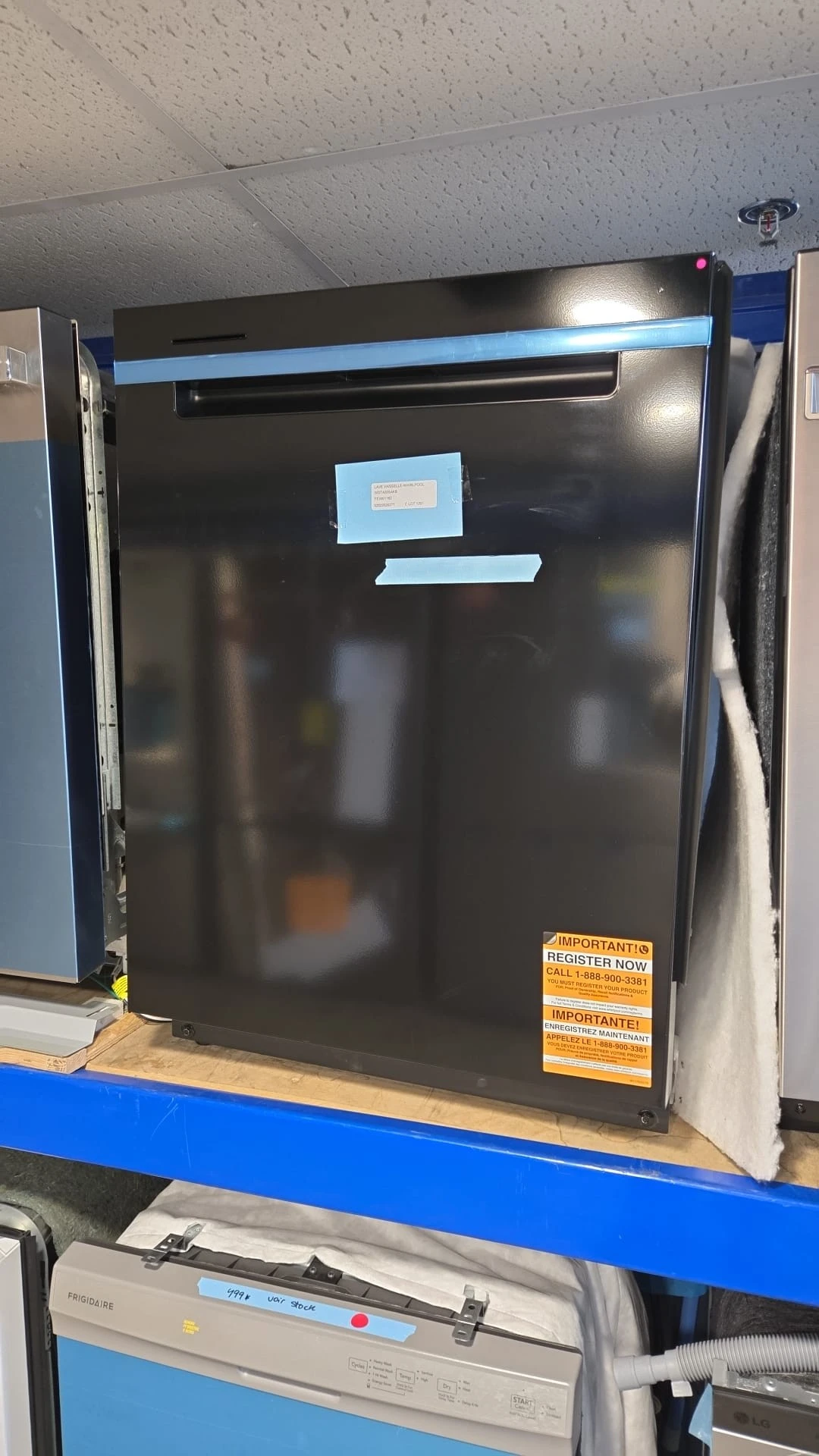 Lave-vaisselle encastrable Whirlpool – 24 pouces, 47 dB, noir – WDTA50SAKB - Image 7