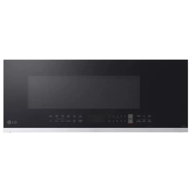 Micro-onde à hotte intégrée LG – 30 pouces, 1,3 pi³, inox – MVEF1337F