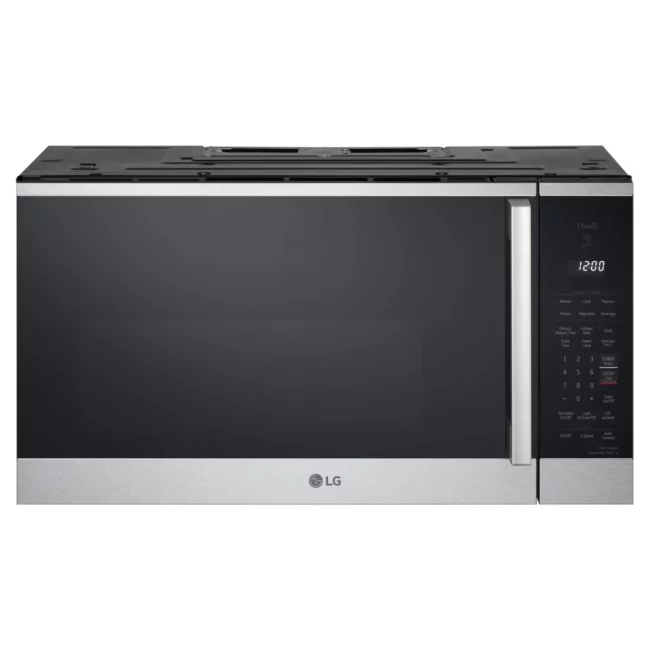 Micro-onde à hotte intégrée LG – 30 pouces, 1,8 pi³, acier inoxydable – MVEM1825X