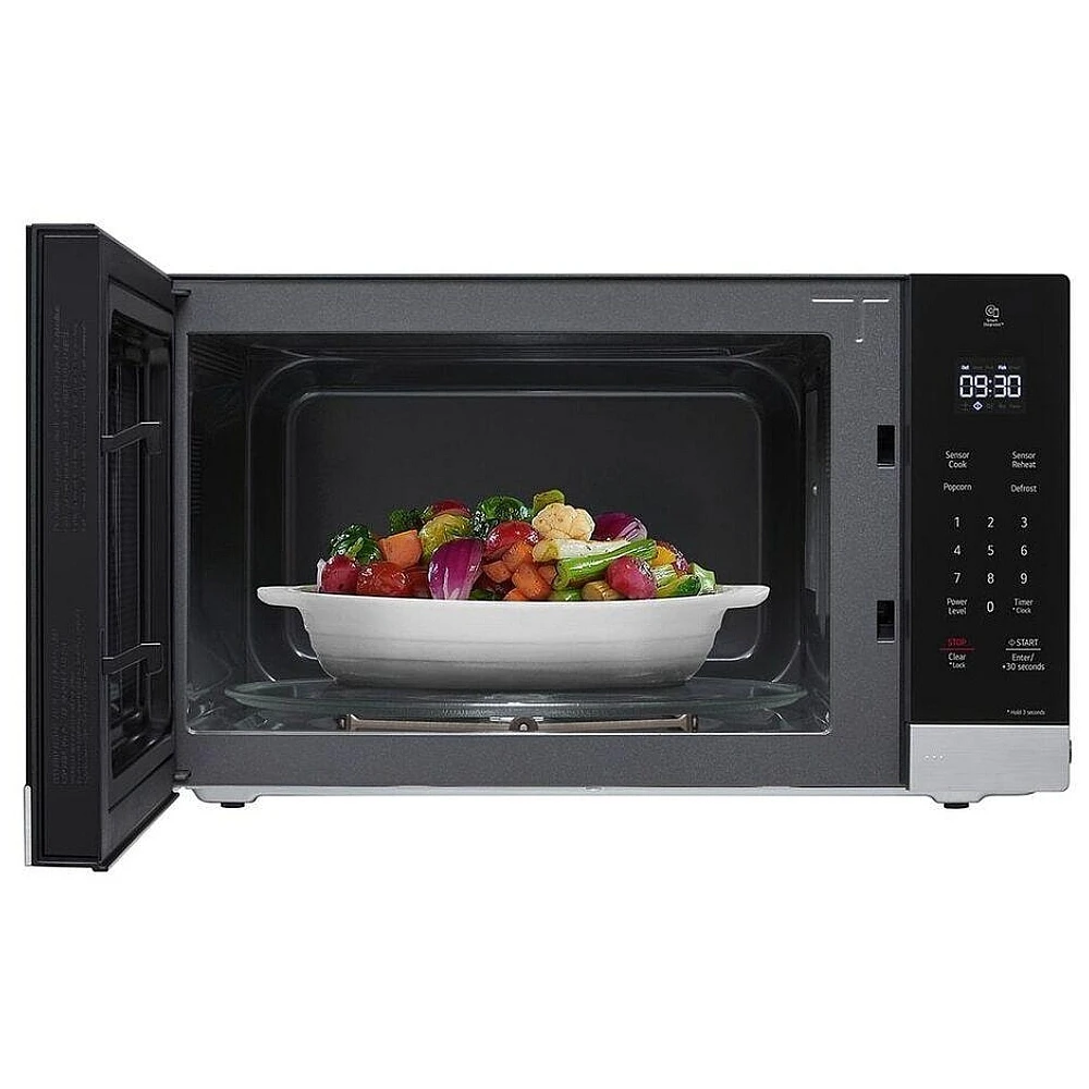 Micro-onde de comptoir LG – 1,5 pi³, inox – MSER1590S – Image 3