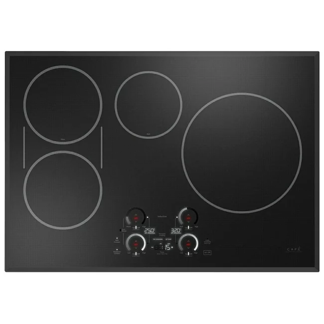Plaque de cuisson à induction GE Café, 30 pouces, noir – CHP90301TBB