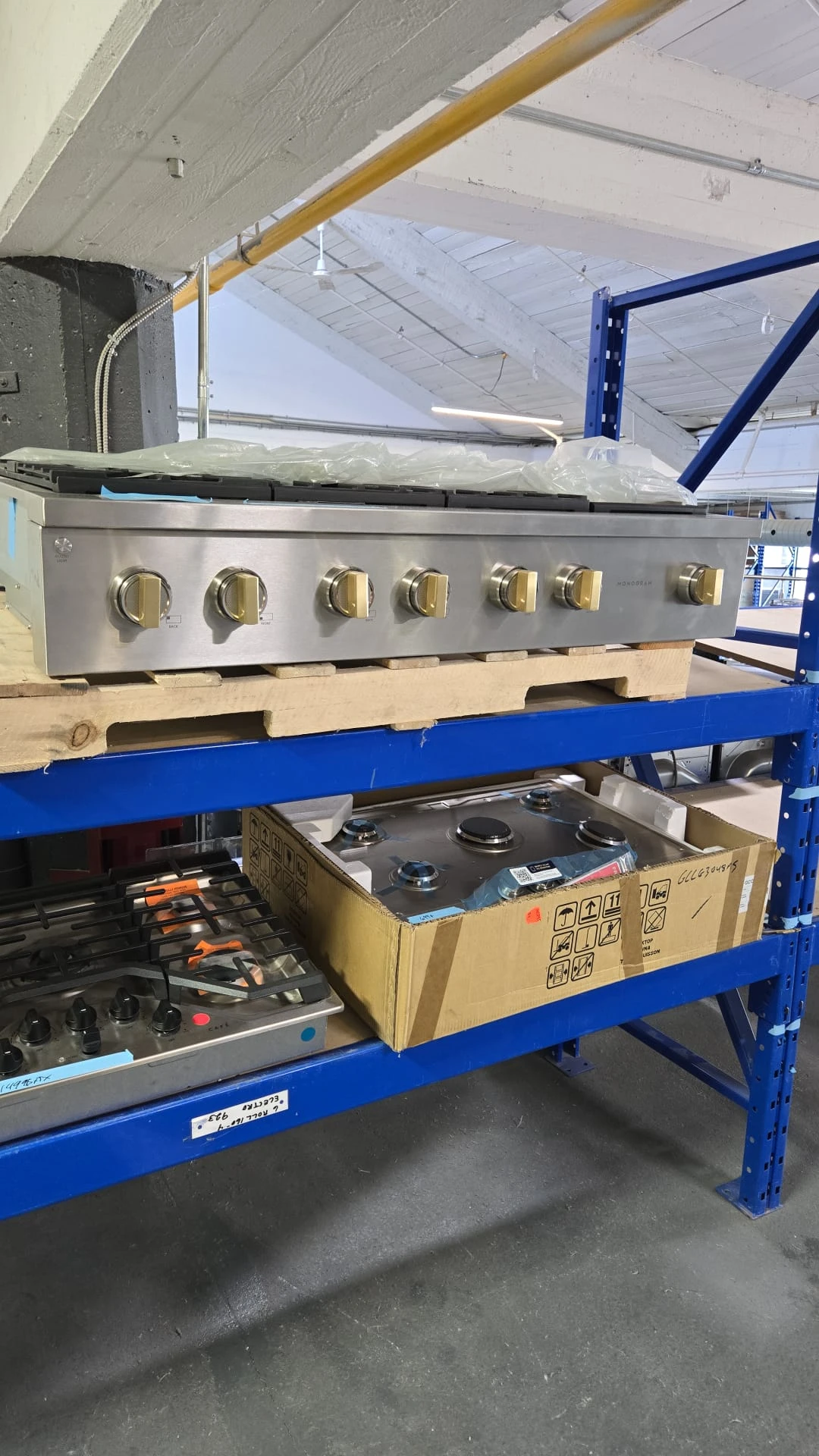 Plaque de cuisson au gaz Monogram – 48 pouces, 6 brûleurs, inox – ZGU486NDTSS – Image 6